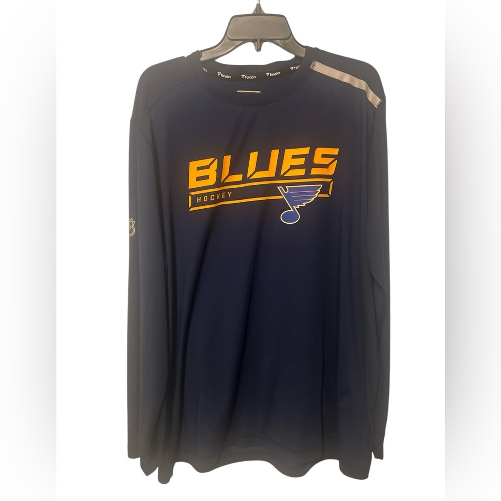 Men’s Long Sleeve St. Louis Blues Hockey T-Shirt